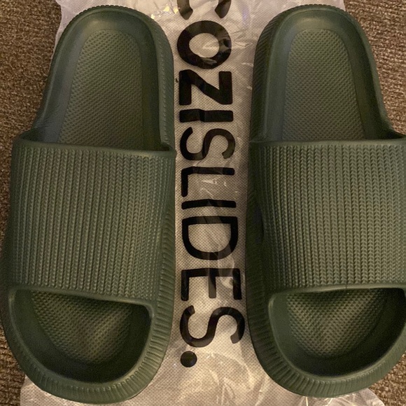 CoziSlides Shoes - Woman’s Green CoziSlides
